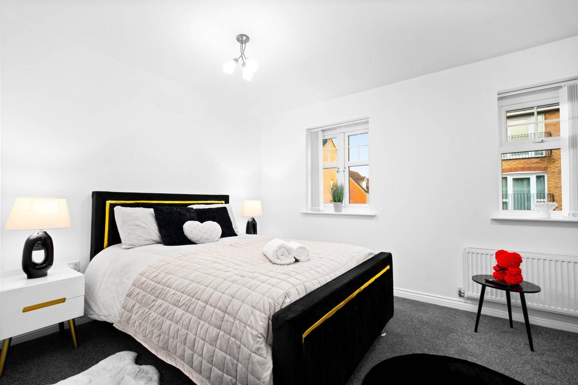 Harmony House 3 Bedroom New Build For Families, Contractors, Black Country Museum Sleeps 6 Tipton Buitenkant foto